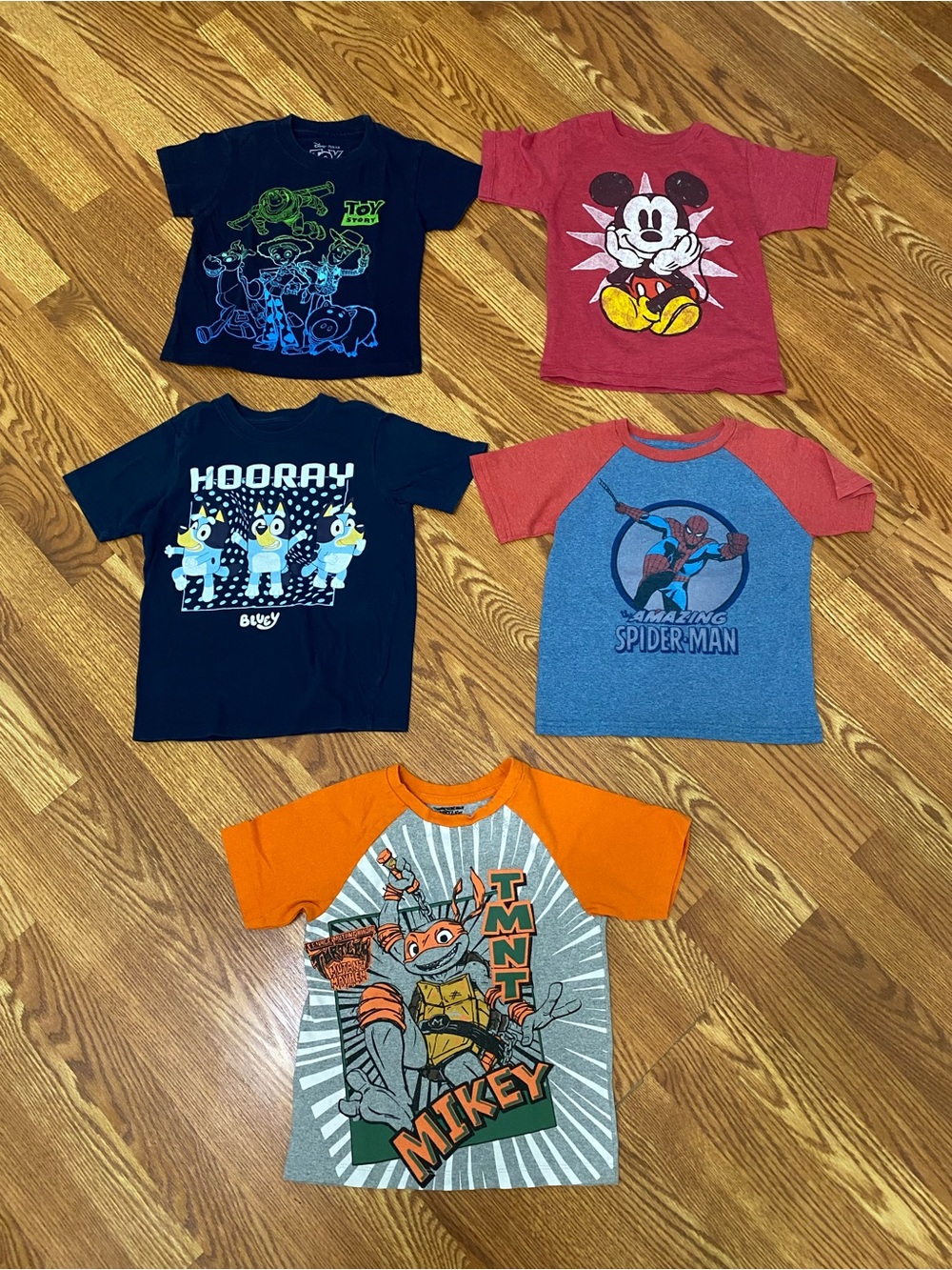Boys summer clothes bundle of 26 pcs 4T-5T mostly 5T SMOKE & PET FREE - Picture 3 of 7